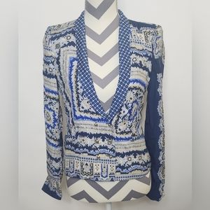 Zara Woman silk blazer, small